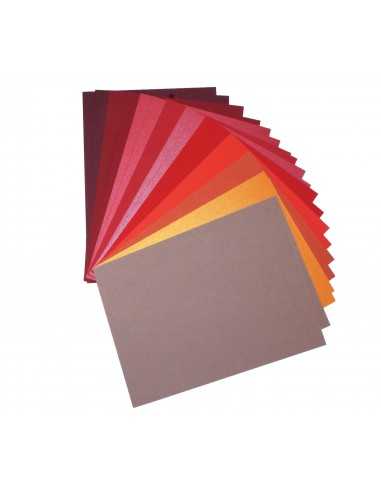 Sestava hladký papír barevné červený pak. 20A4