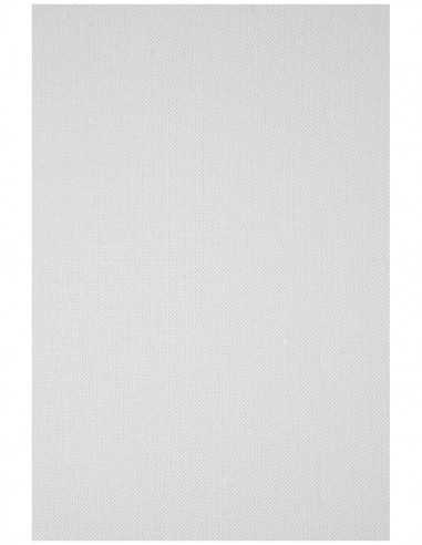 Texturovaný dekorativní papír Elfenbens 246g Ryps bílý pak. 20A5
