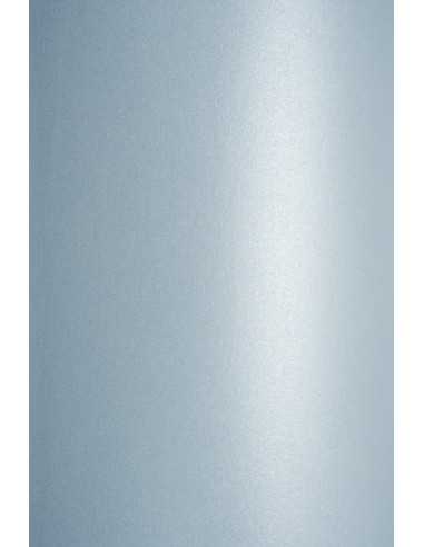 Perleťový metalizovaný dekorativní papír Curious Metallics 300g Iceberg modrý pak. 10A4