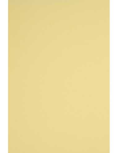 Barevný hladký Dekorační papír Rainbow 230g R12 světle ľlutý pak. 10A5