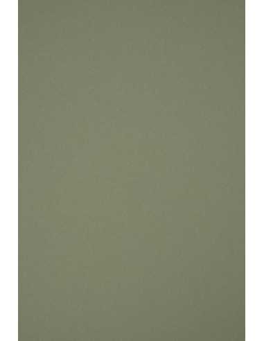Dekorační barevný hladký ekologický papír Materica 120g Verdigris zelený pak. 10A4