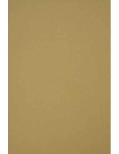 Dekorační barevný hladký ekologický papír Materica 250g Kraft světle hnědý pak. 10A4