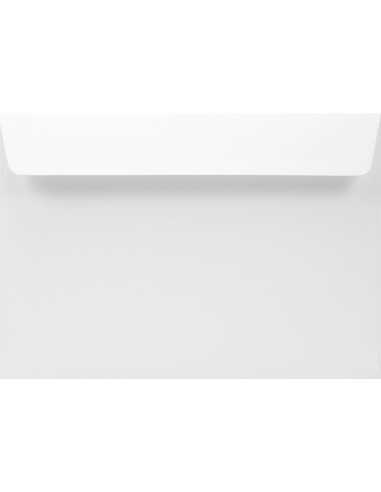 Ozdobná hladká jednobarevné obálka C5 16,2x22,9 HK Design bílá 90g