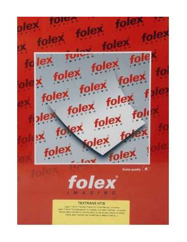 FOLEX TEXTRANS HT / S Nažehlovací transfer na světlé tkaniny pro laserové tiskárny, balení. 1A4