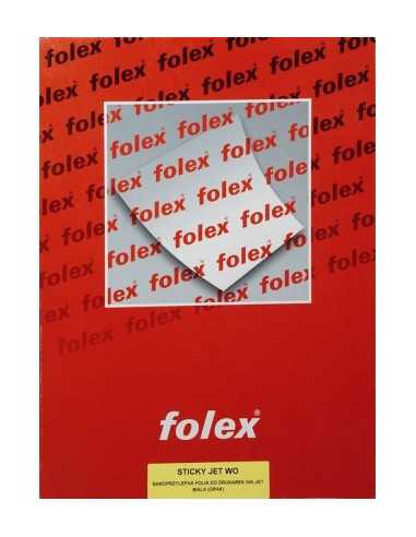 FOLEX SIVN Bílá samolepicí fólie pro inkoustové tiskárny, balení. 50A4