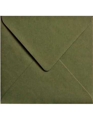 Ozdobná obálka Tintoretto Wasabi zelená 140gsm K4 gumovaná