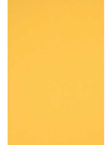 Duhový papír 160g R18 tmavě žlutý 45x64 balení po 10 ks