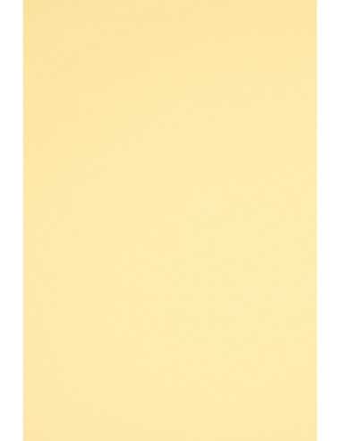 Barevný hladký Dekorační papír Rainbow 230g R06 slonová kost ecru pak. 10A3