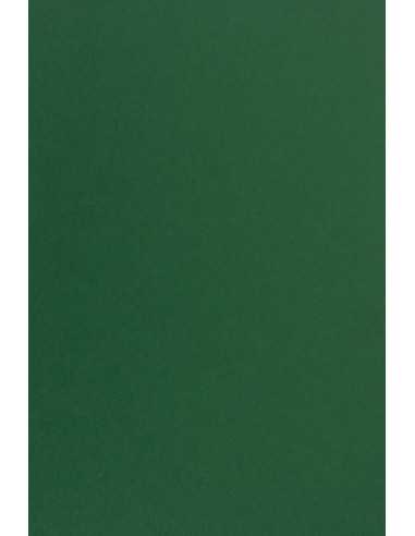Papier ozdobny gładki kolorowy Kreativekarton 270g Emerald ciemny zielony 70x100 R100