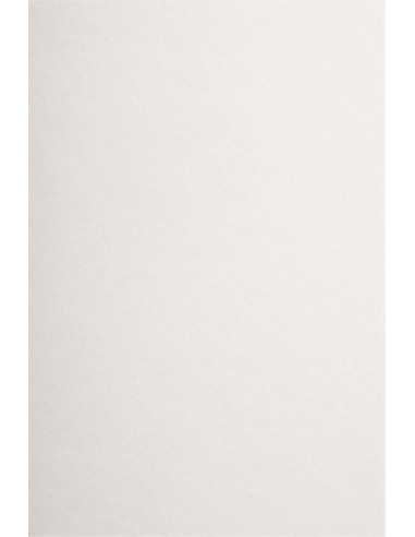 Dekorační barevný hladký ekologický papír Materica 250g Gesso bílý pak. 10A5