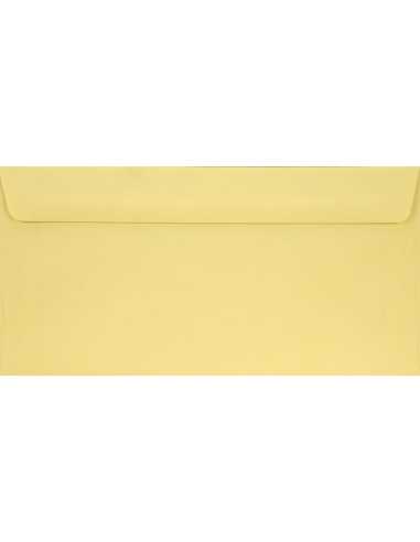 Ozdobná barevná obálka DL HK Burano Giallo světle žlutá 90g