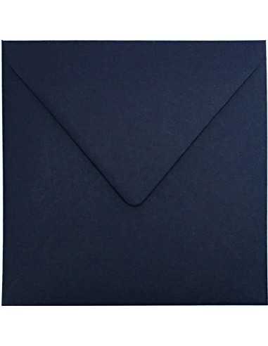 Ozdobná barevná obálka ekologický čtverec K4 15,3x15,3 NK Materica Cobalt navy blue delta 120g